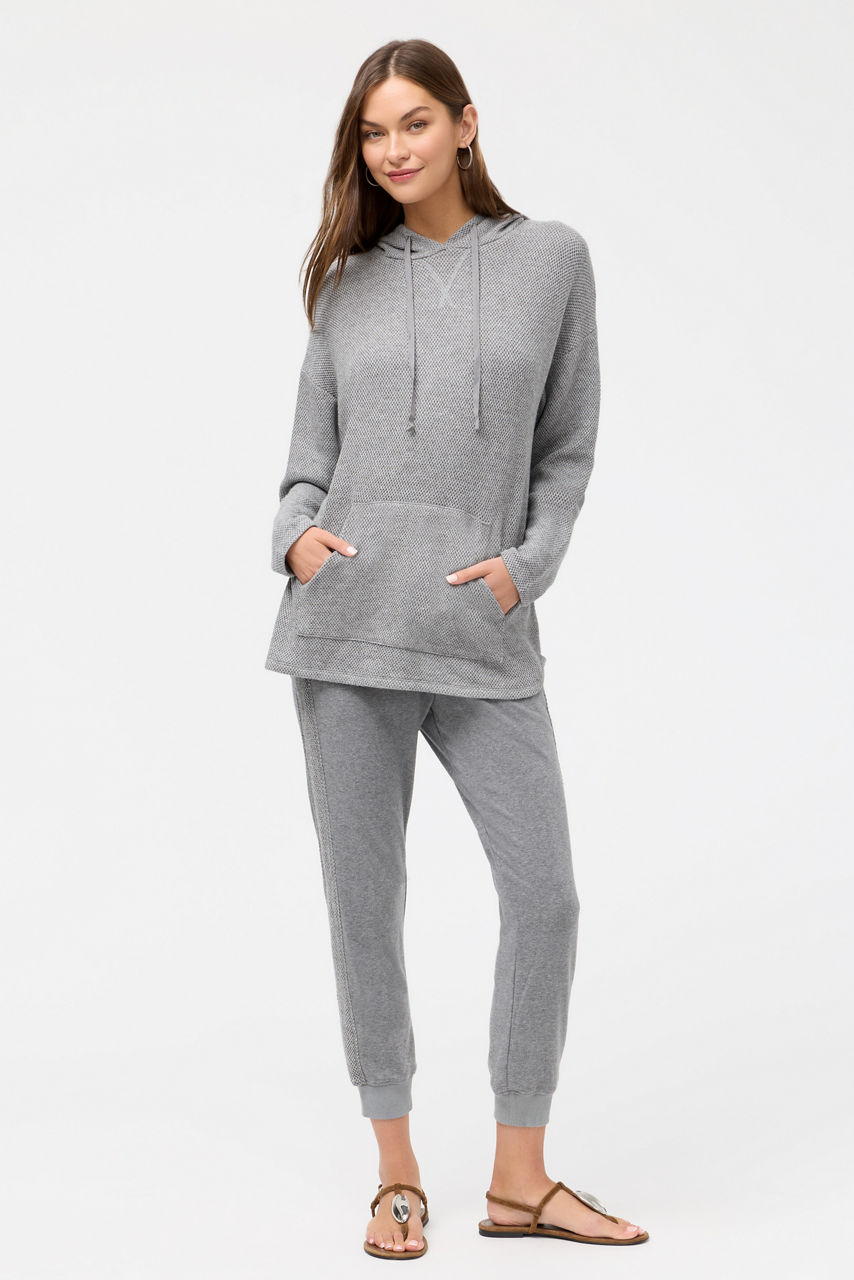 COZY CONTRAST STRIPE JOGGER, , large image 1