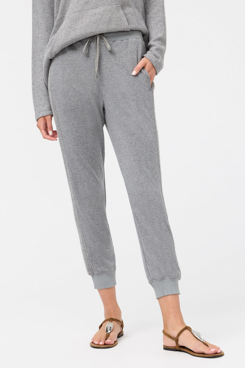 COZY CONTRAST STRIPE JOGGER, , large image 2