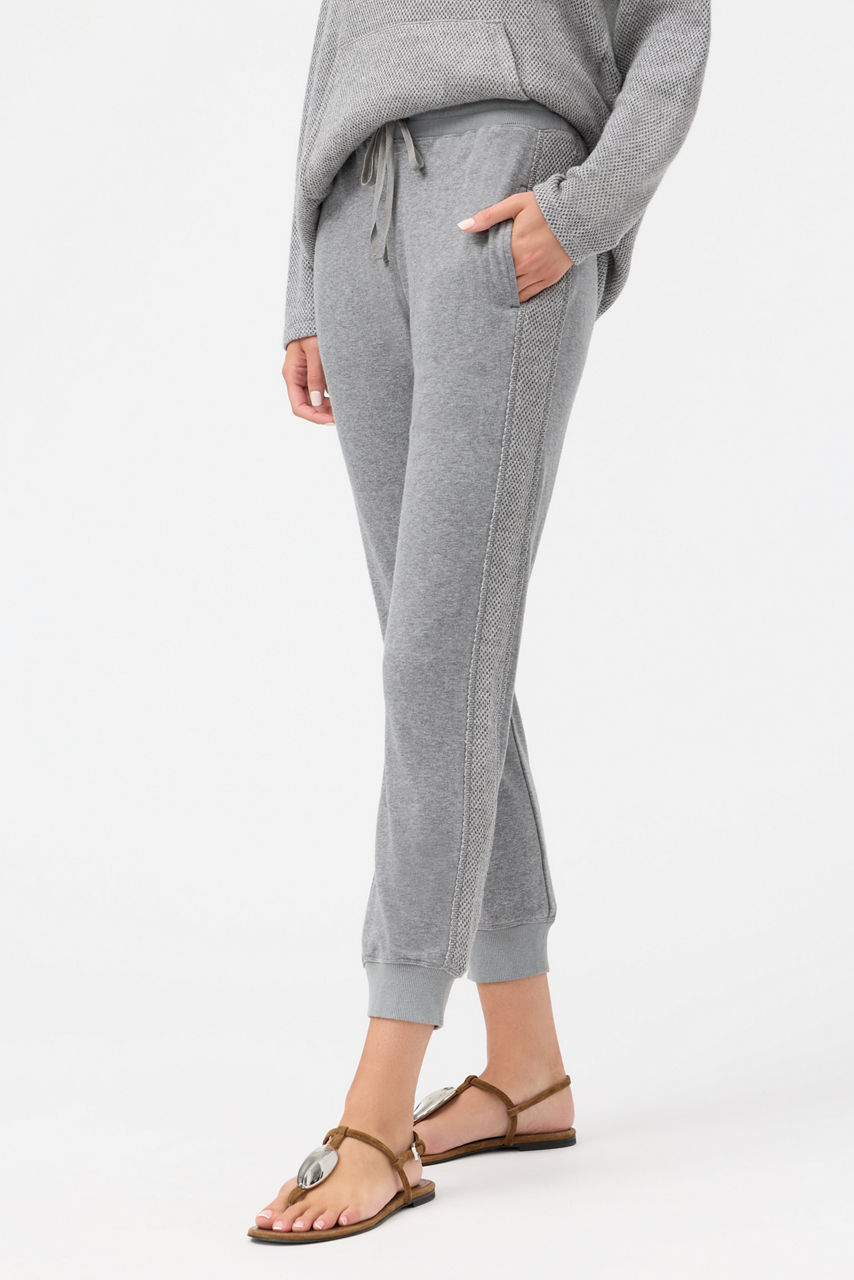COZY CONTRAST STRIPE JOGGER, , large image 3