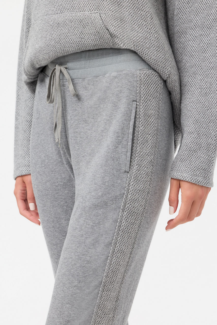 COZY CONTRAST STRIPE JOGGER, , large image 4