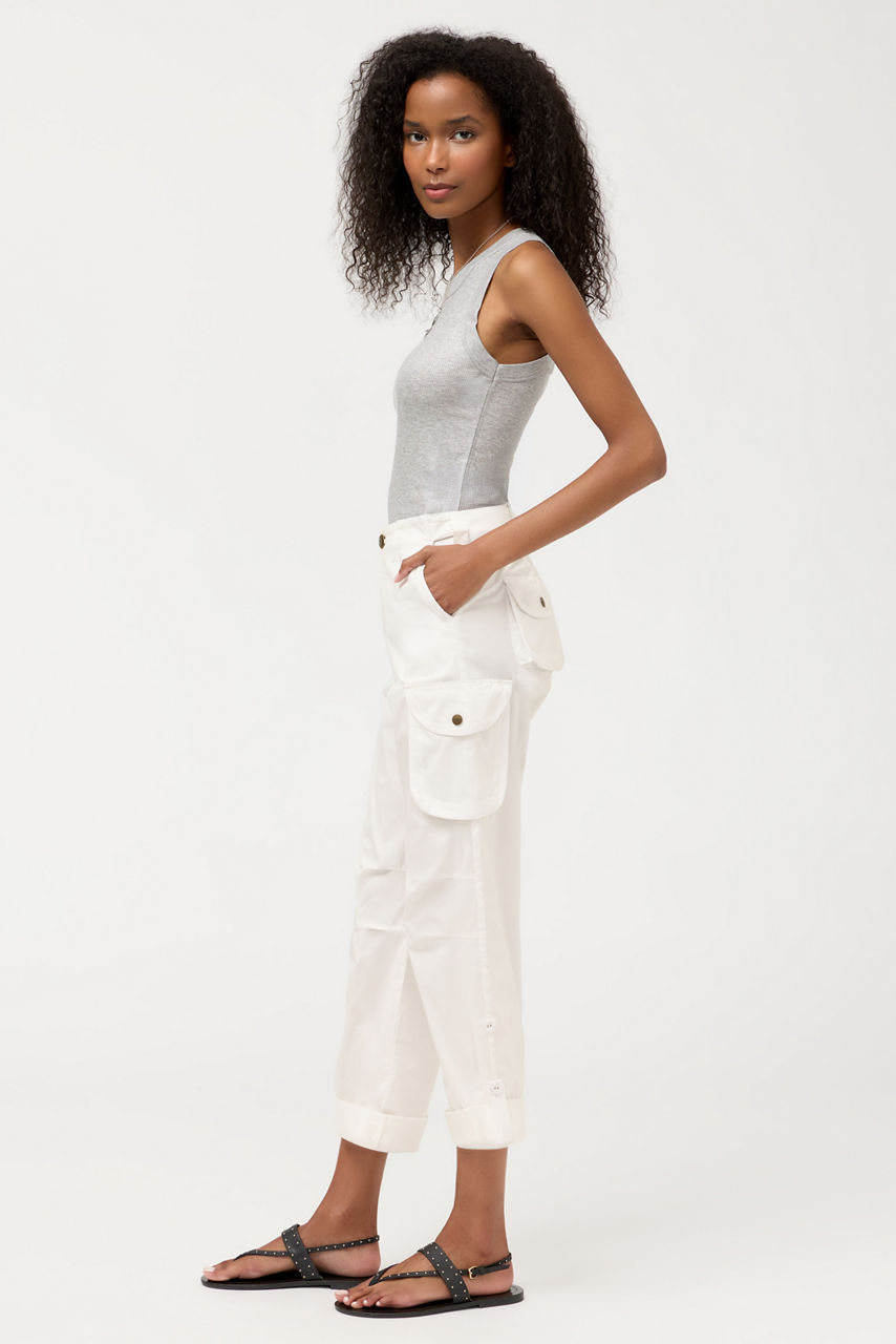 POPLIN CARGO PANT, , large image 2