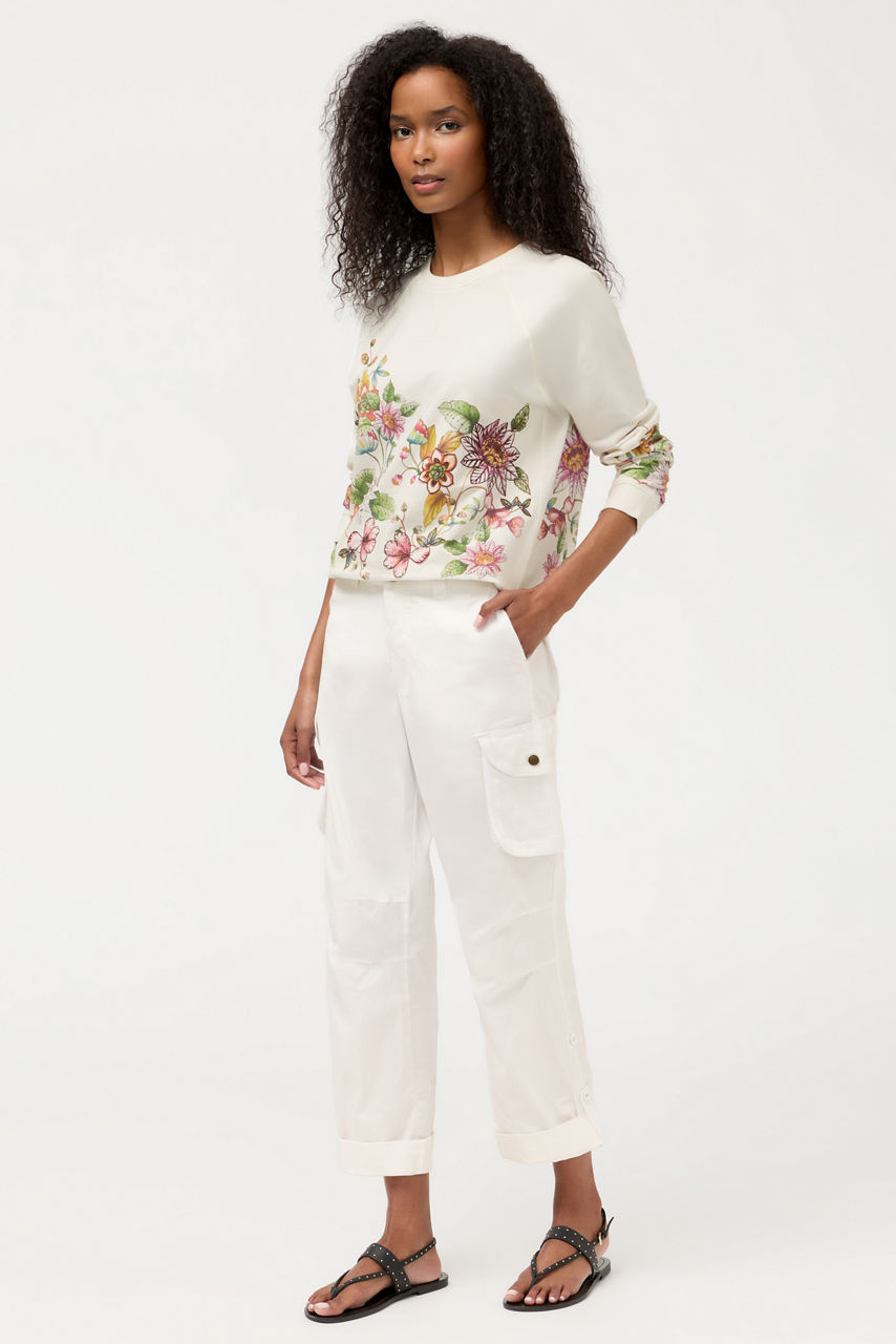 POPLIN CARGO PANT, , large image 3