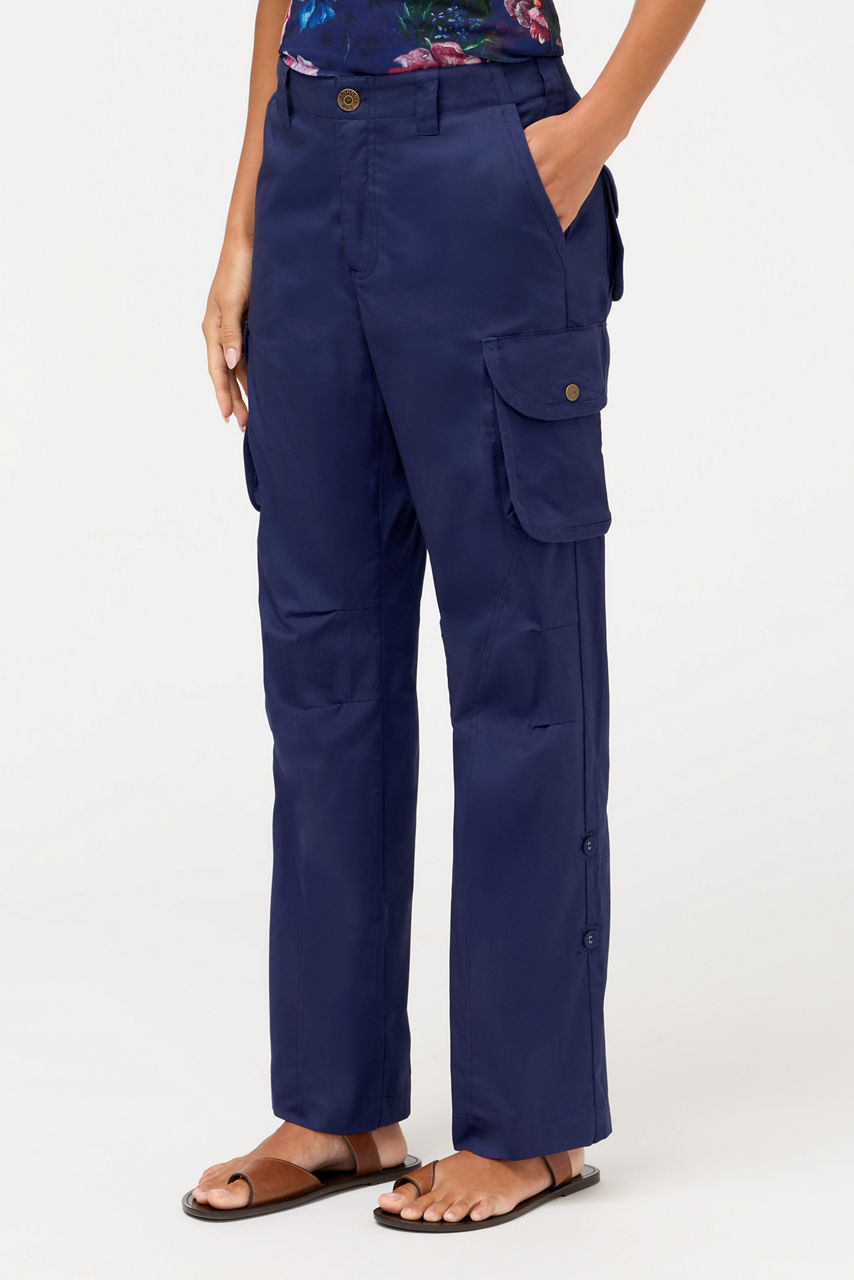 POPLIN CARGO PANT, , large image 2