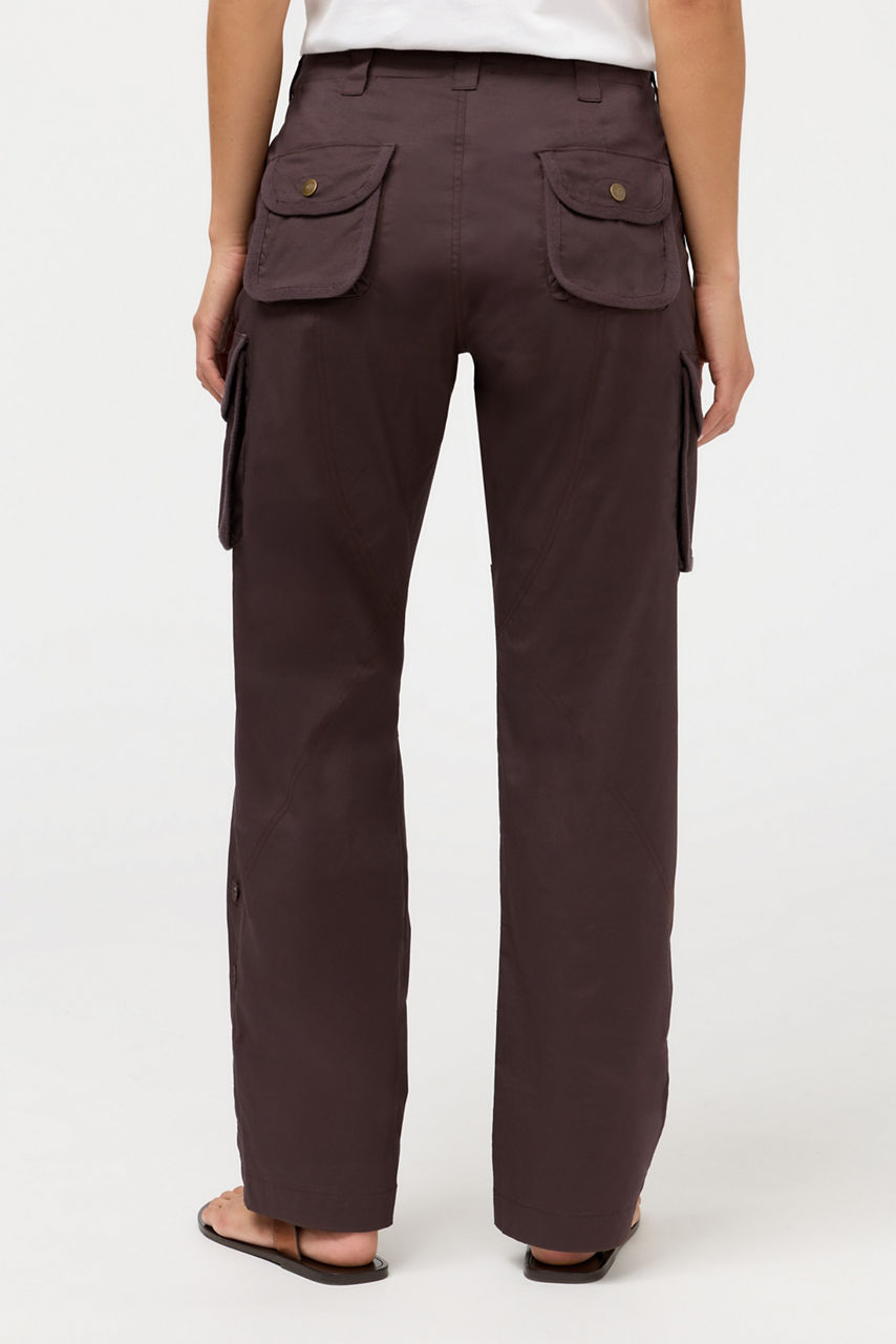 POPLIN CARGO PANT, , large image 3