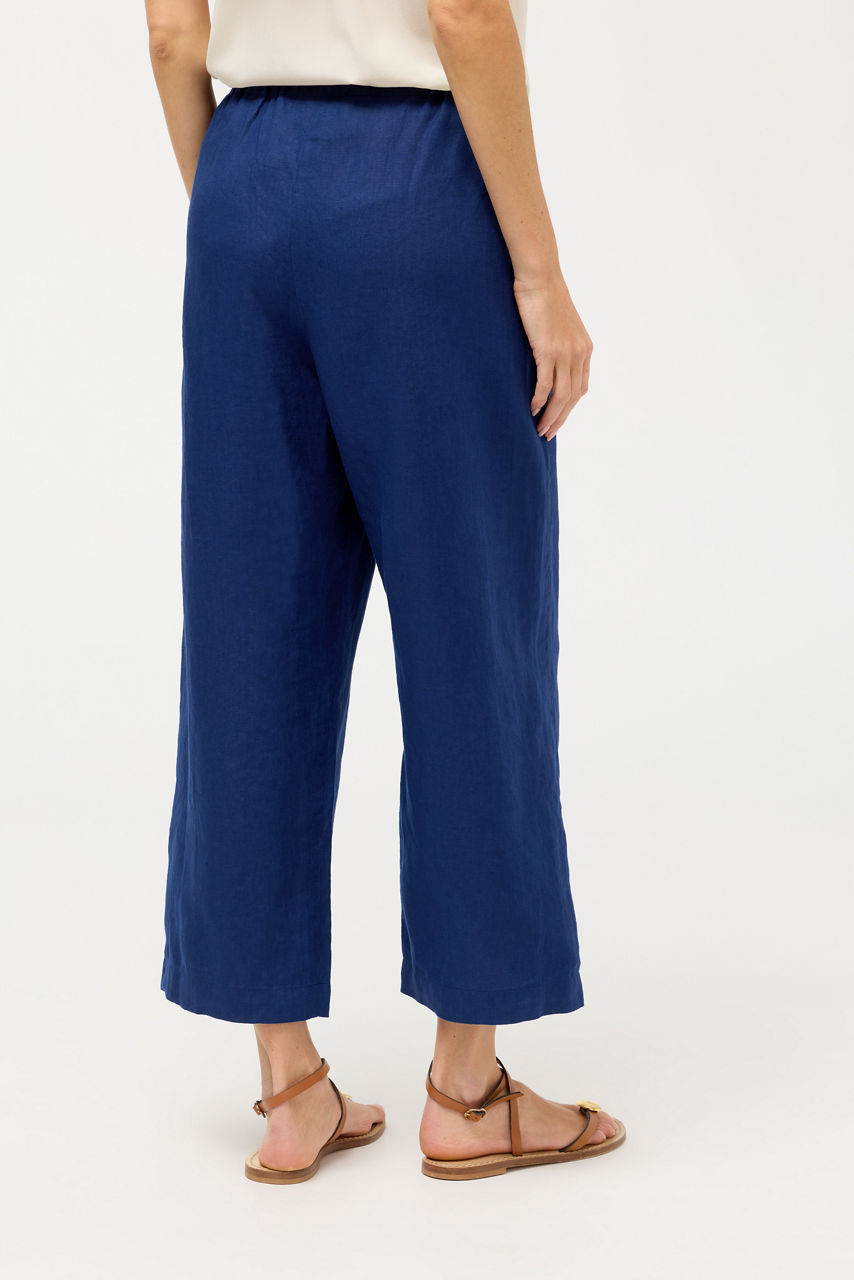 CROPPED LINEN PANT, , large image 3