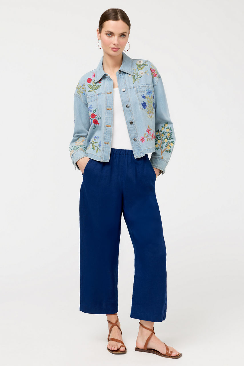 LINEN PANT, , large image 1