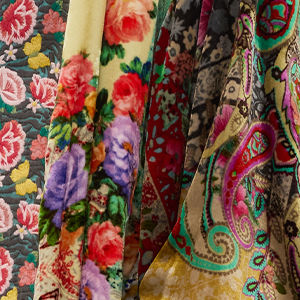 ONE OF A KIND VELVET KIMONO, , swatch