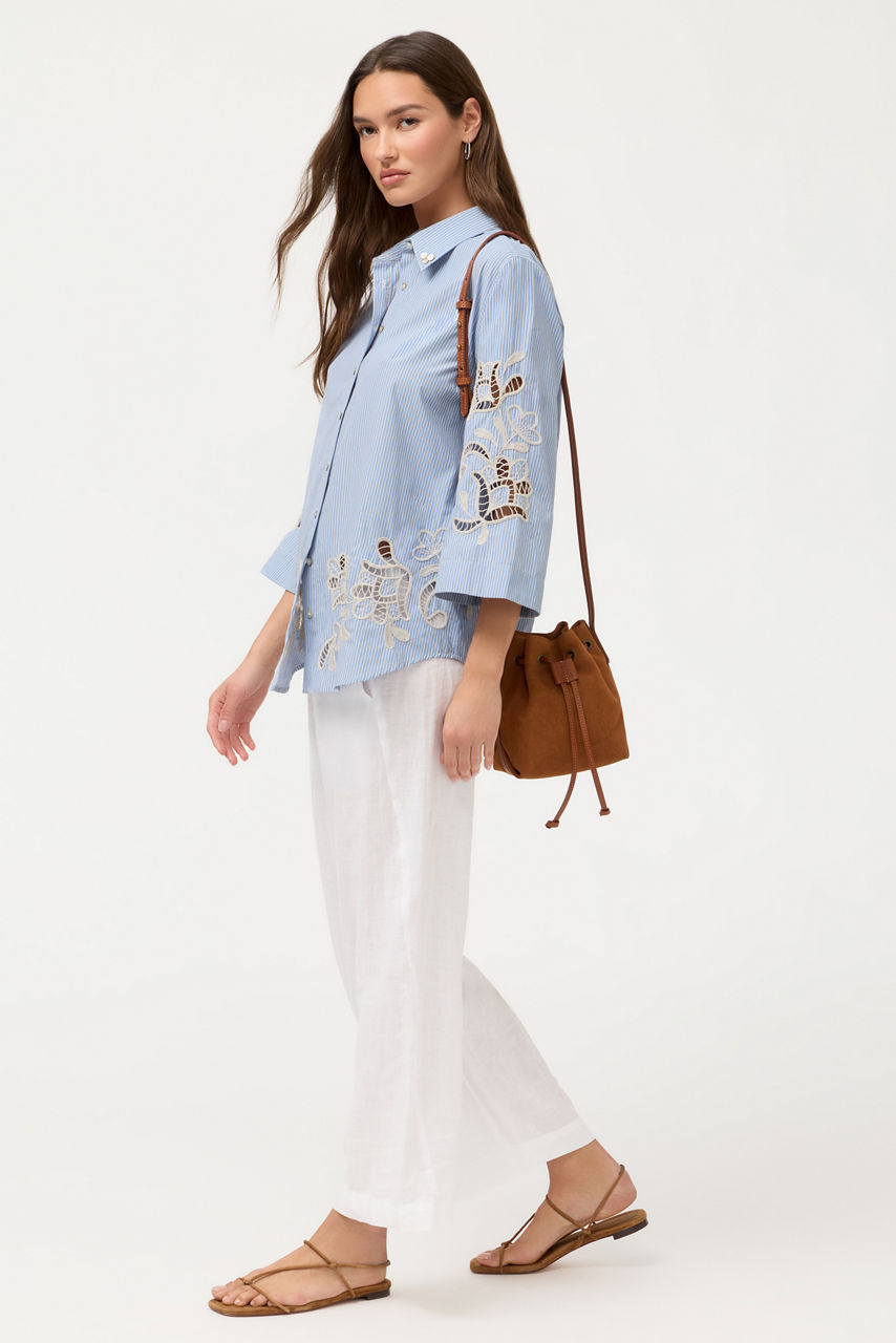 ITALIAN SUEDE CROSSBODY BUCKETBAG, , large image 7