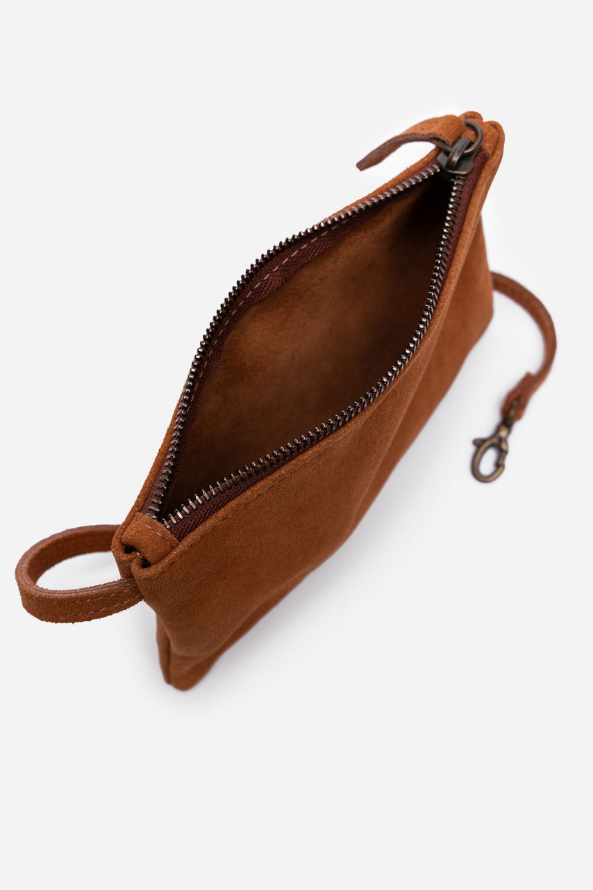 ITALIAN SUEDE CLASSIC TOTE, , large image 3