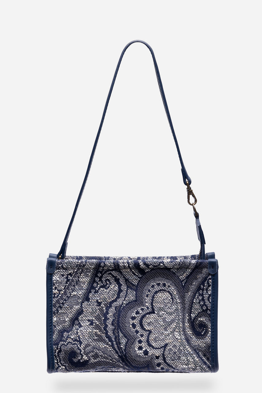 PAISLEY JACQUARD SHOULDER BAG, , large image 1