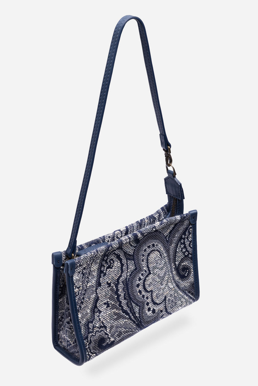 PAISLEY JACQUARD SHOULDER BAG, , large image 2