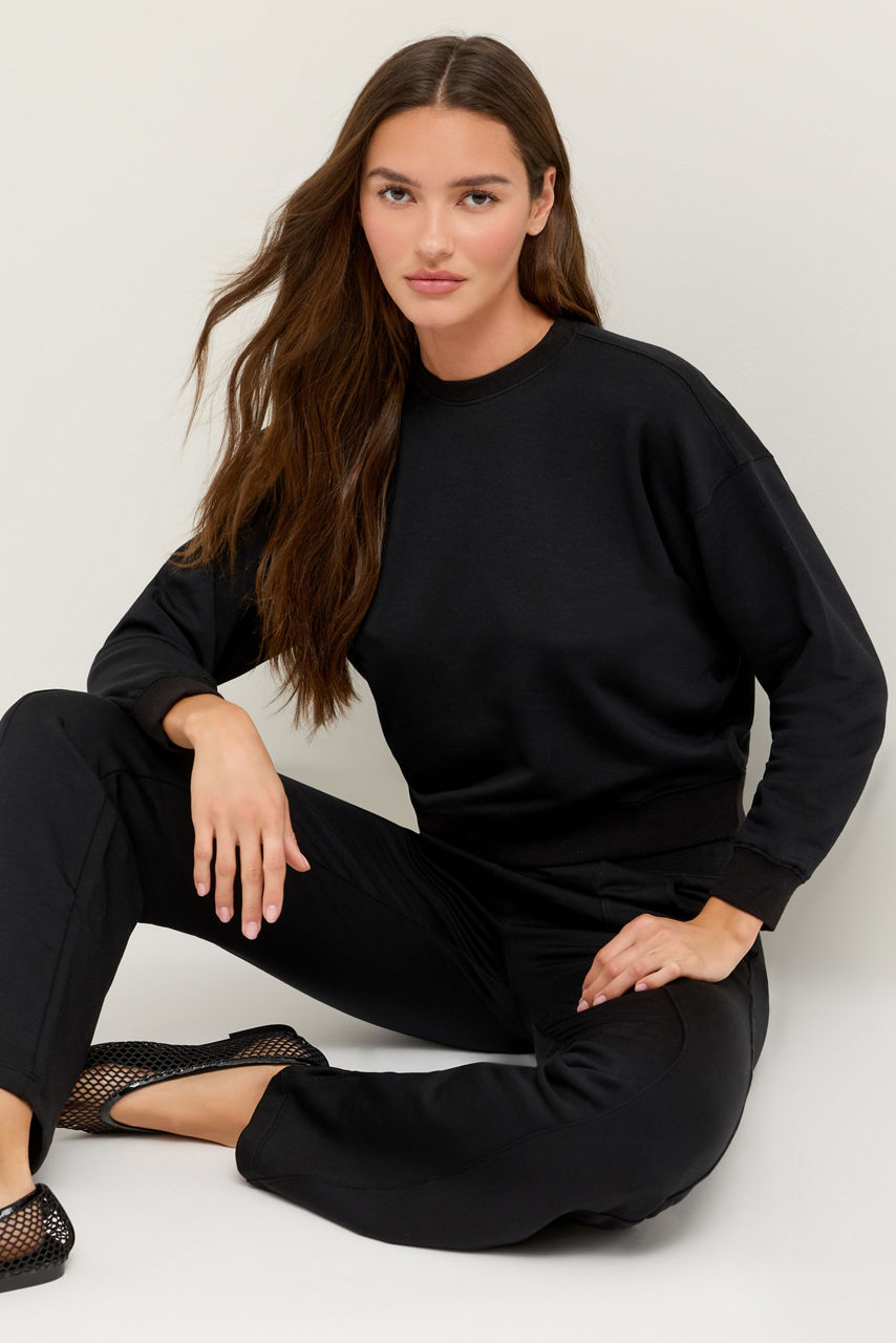 ESSENTIALS RAGLAN CREW, , large image 1