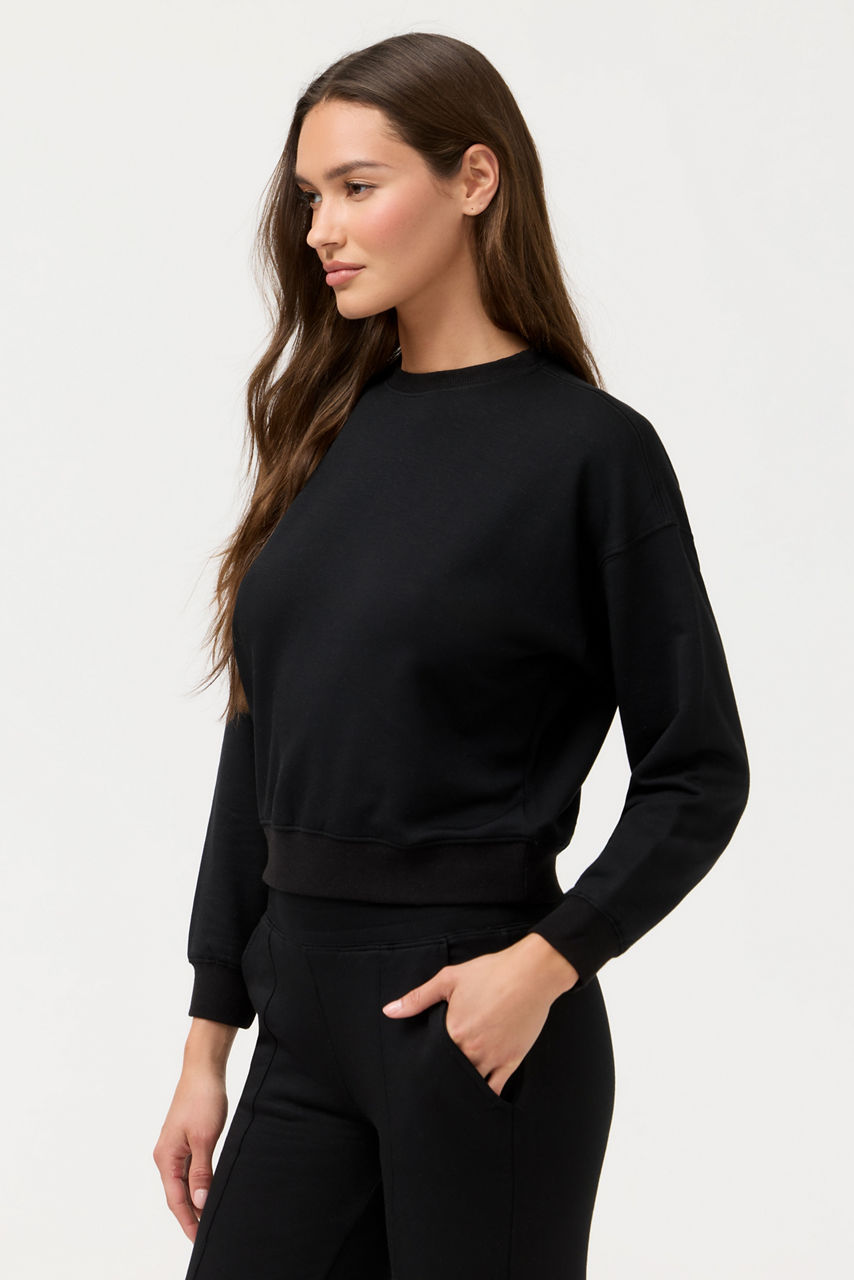 ESSENTIALS RAGLAN CREW, , large image 3