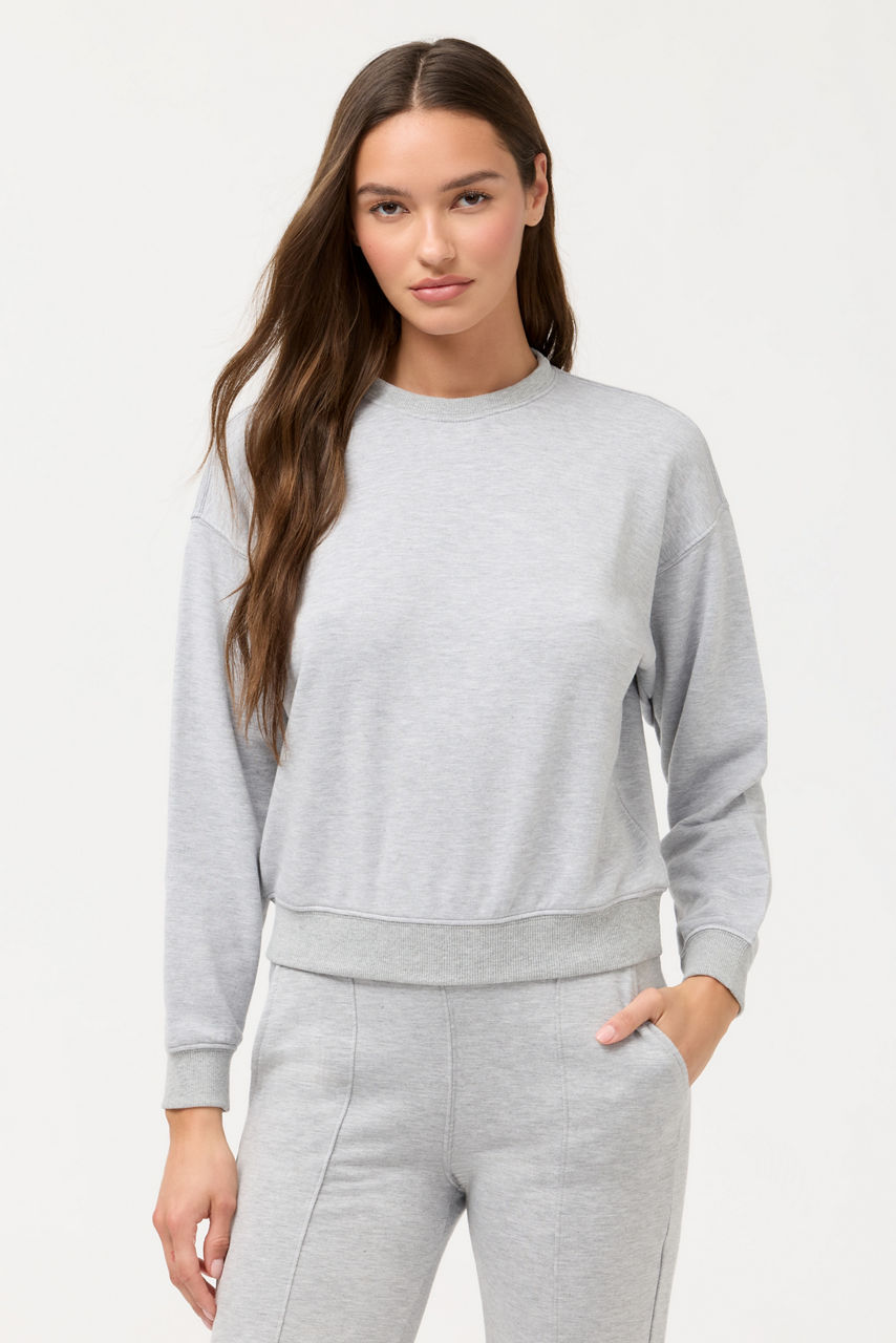 ESSENTIALS RAGLAN CREW, , large image 1