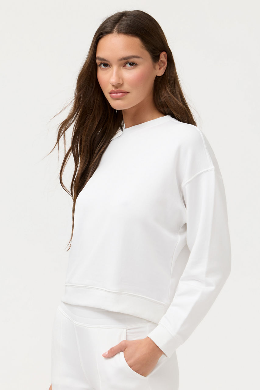 ESSENTIALS RAGLAN CREW, , large image 2