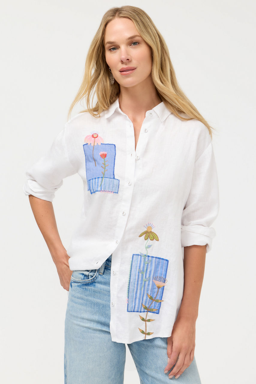 JW X ASHLEY PERCIVAL OVERSIZED SHIRT, , large image 1