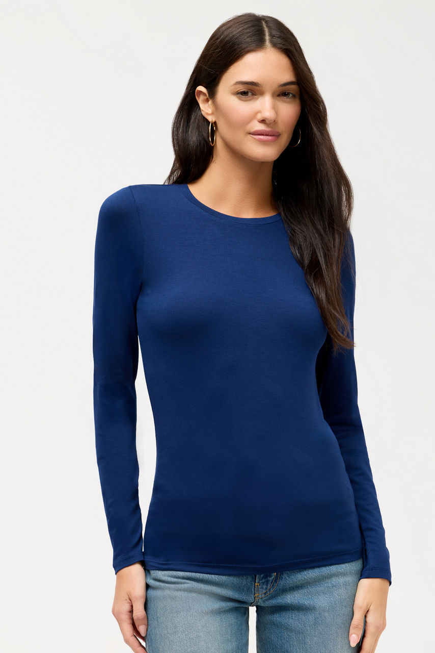 SOFT TOUCH LONG SLEEVE CREW NECK, , large image 3