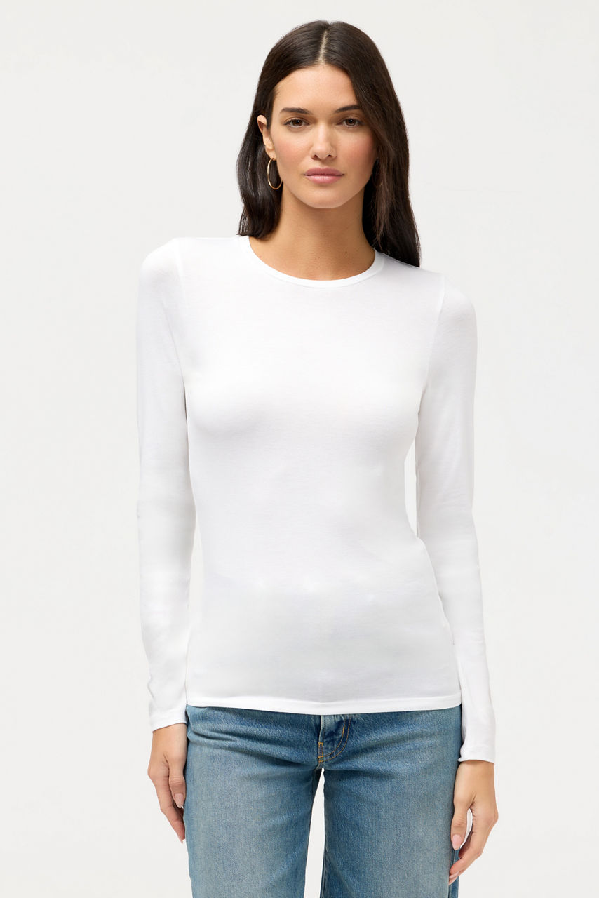 SOFT TOUCH LONG SLEEVE CREW NECK, , large image 2