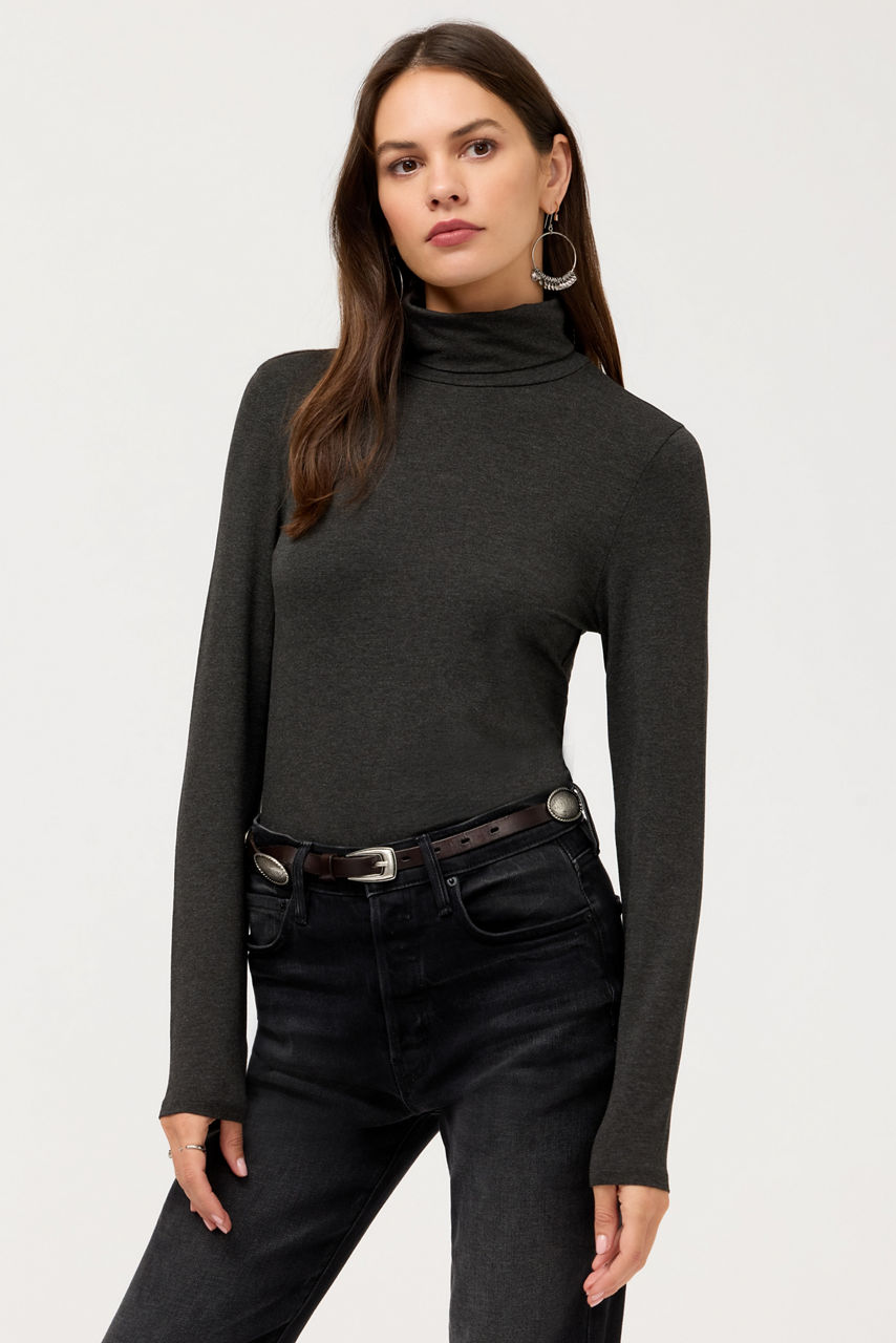 ESSENTIALS SOFT TOUCH LONG SLEEVE TURTLENECK, , large image 1