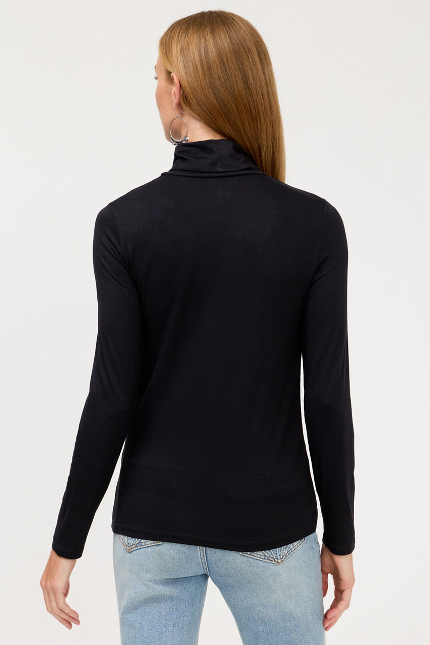 ESSENTIALS SOFT TOUCH LONG SLEEVE TURTLENECK, , large image 4