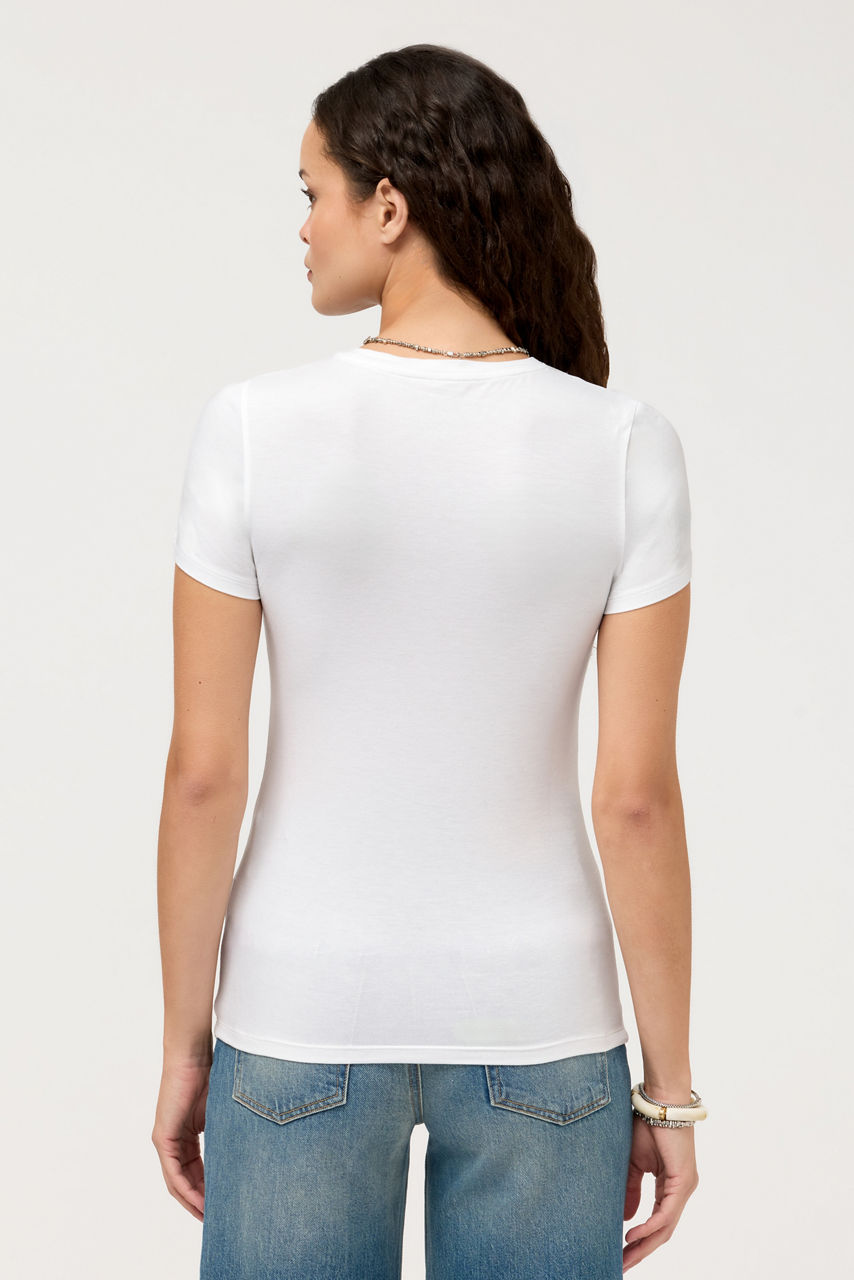 SOFT TOUCH SHORT SLEEVE CREWNECK T-SHIRT, , large image 4