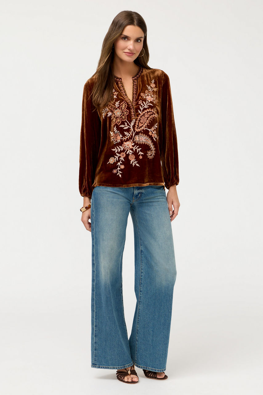 RELAXED SWING BLOUSE, , large image 2