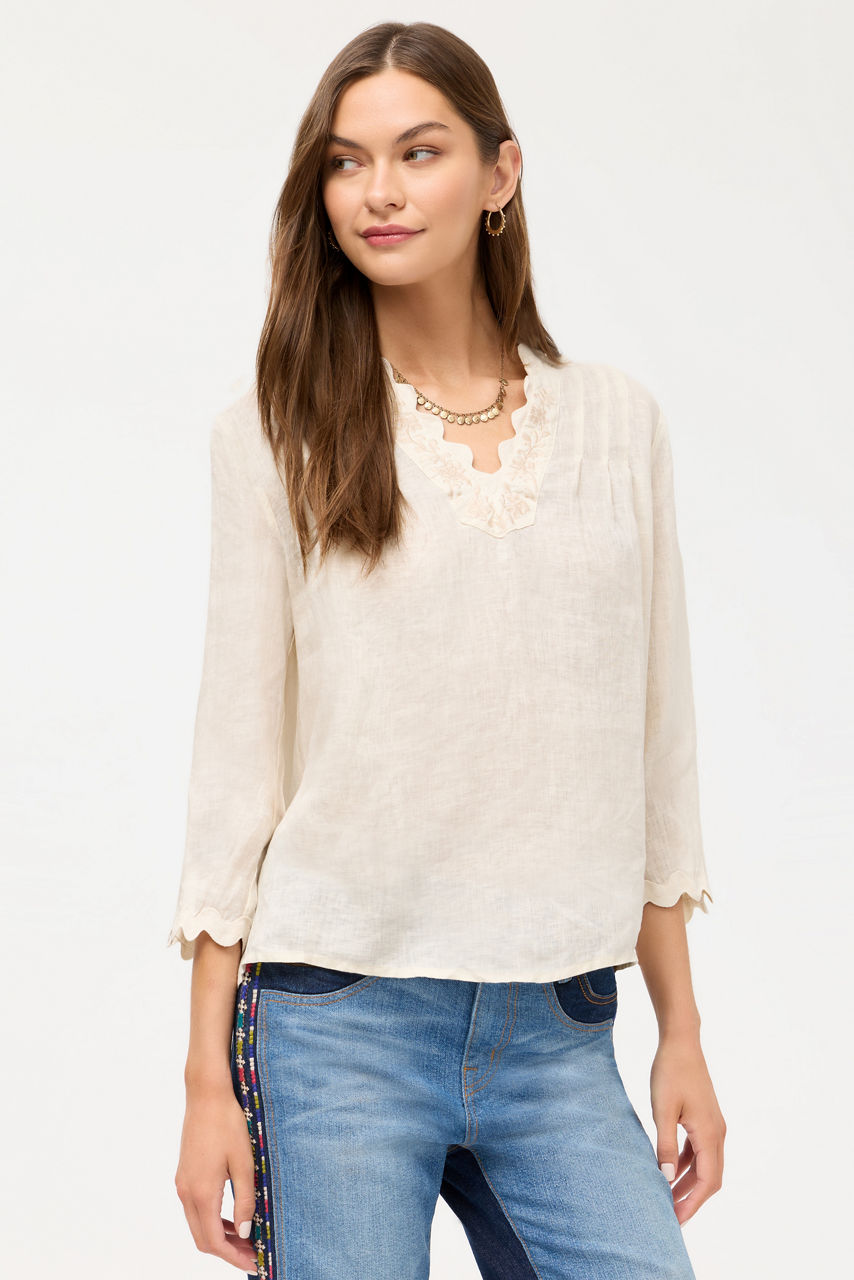 ORLA V-NECK TUNIC, , large image 1