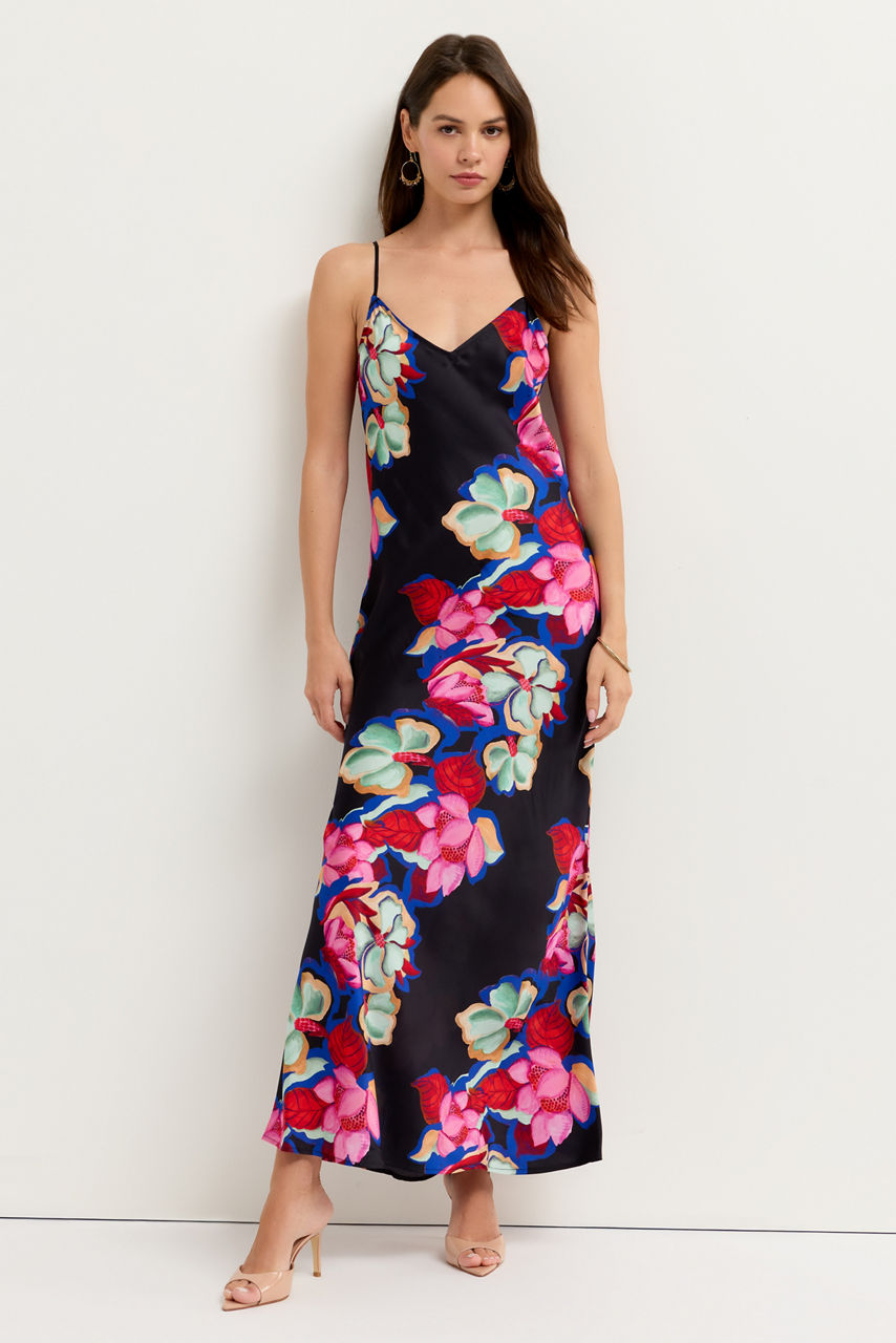 EVANORA MAXI SLIP DRESS, , large image 4