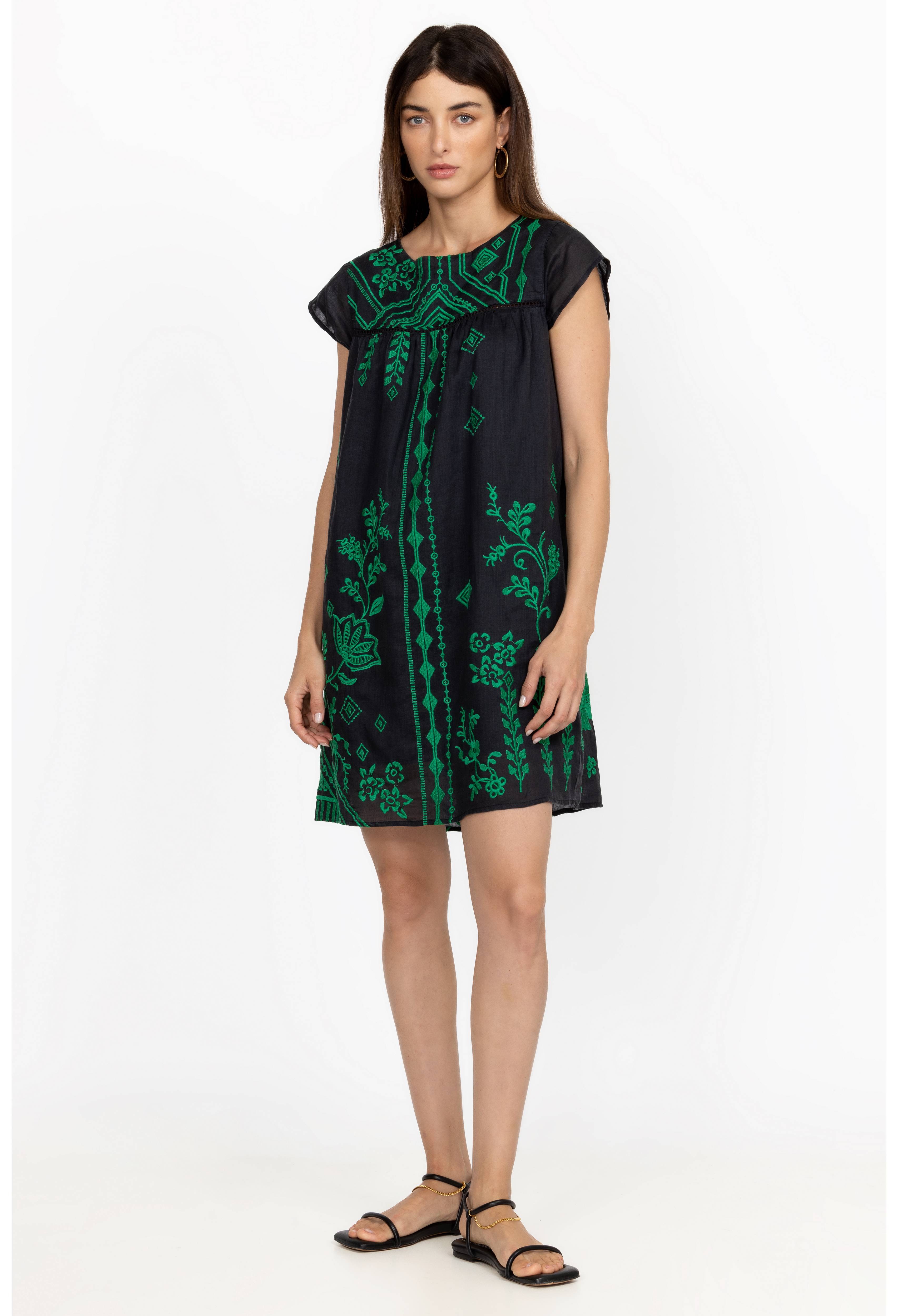 Buy Willow Petal Sleeve Tunic Dress | Johnny Was Buy Willow Petal Sleeve Tunic Dress | Johnny Was