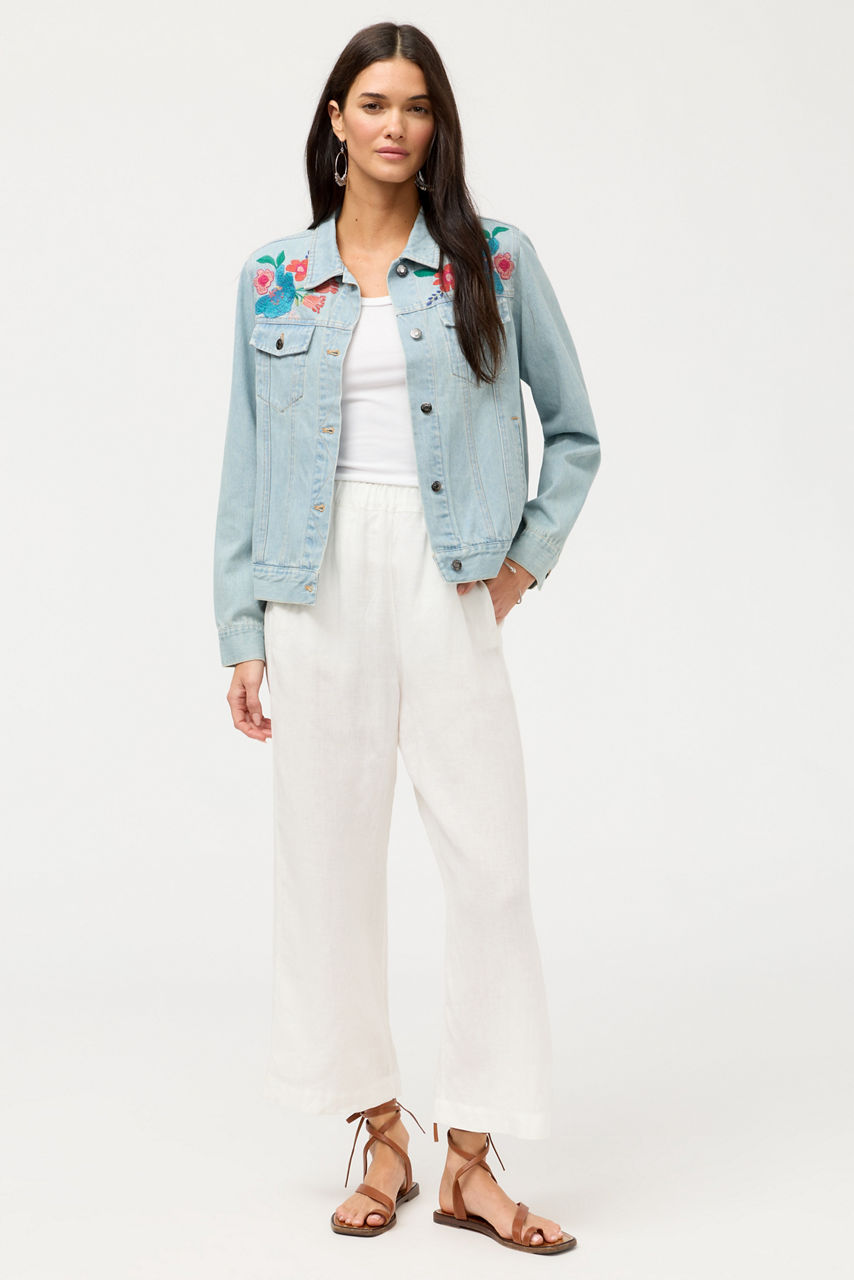 SOLINE DENIM JACKET, , large image 2