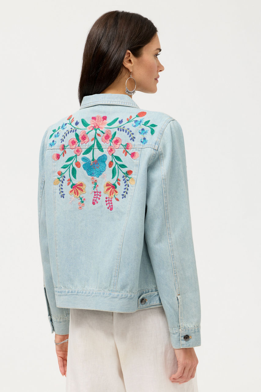 SOLINE DENIM JACKET, , large image 3