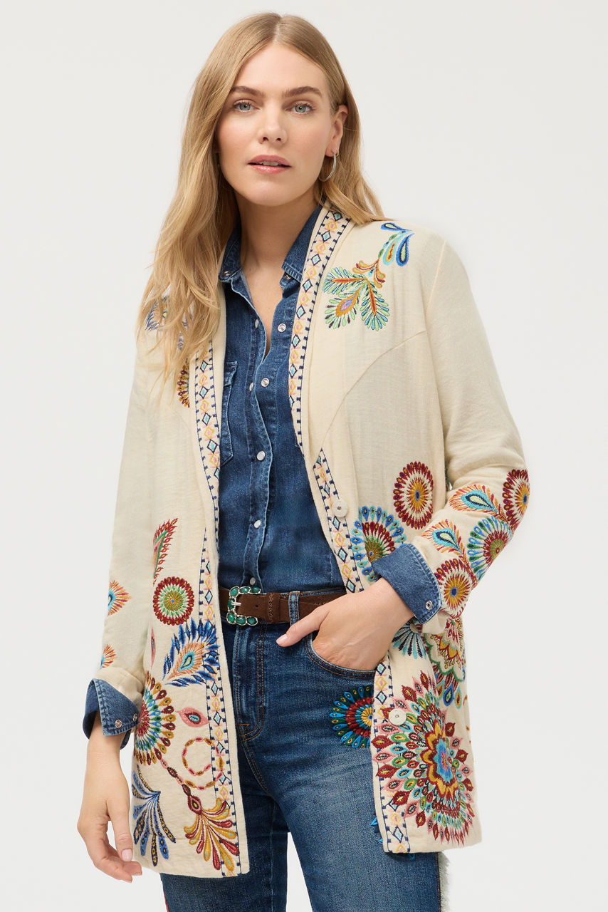 YURENA KNIT JACKET, , large image 1