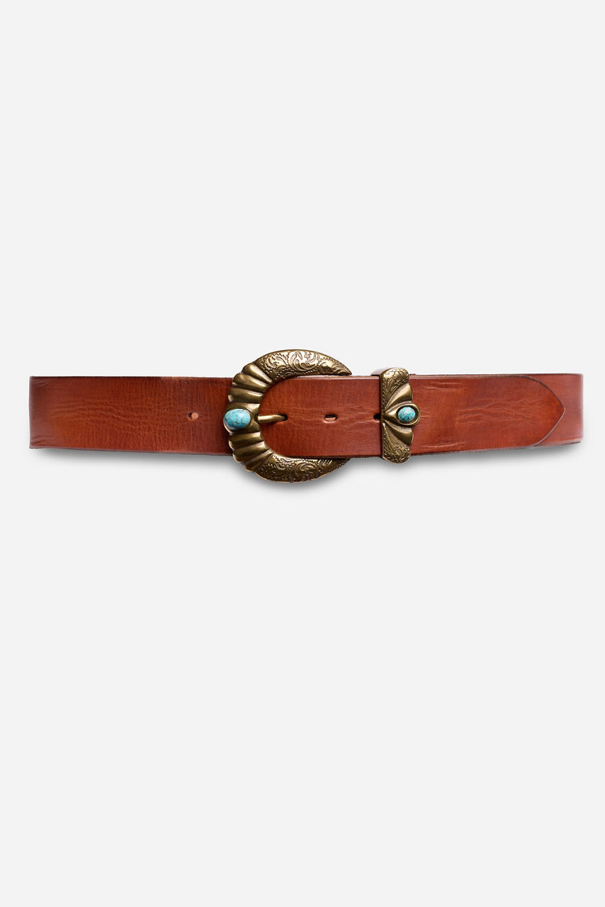 CRESTA ITALIAN LEATHER CONCH BELT, , large image 1
