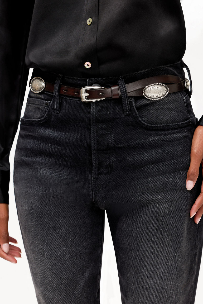 LEGGERA ITALIAN LEATHER CONCH BELT, , large image 5