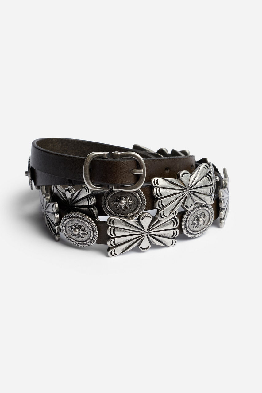 ARMATURA ITALIAN LEATHER CONCH BELT, , large image 4