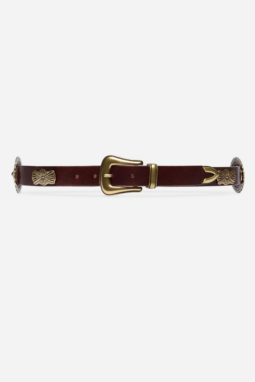 GUSCIO ITALIAN LEATHER CONCH BELT, , large image 1