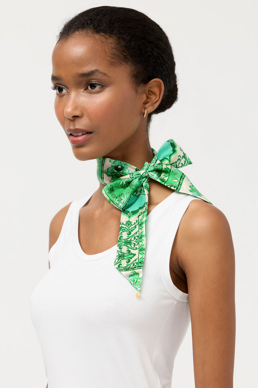 HOLLANDIA SANDY SILK SCARF, , large image 2