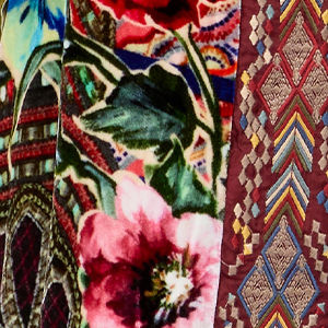 ONE OF A KIND VELVET KIMONO, , swatch