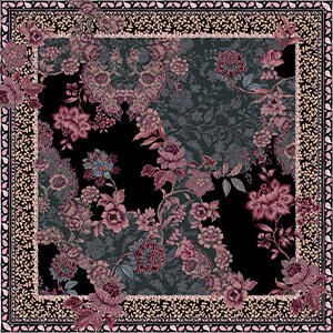 SAMIA MEDIUM SILK SCARF, , swatch