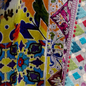 ONE OF A KIND VELVET KIMONO, , swatch