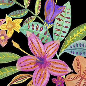 SCABIOSA LARGE BEACH TOWEL, , swatch