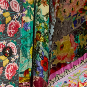 ONE OF A KIND VELVET KIMONO, , swatch