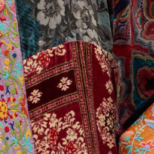 ONE OF A KIND VELVET KIMONO, , swatch