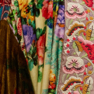 ONE OF A KIND VELVET KIMONO, , swatch