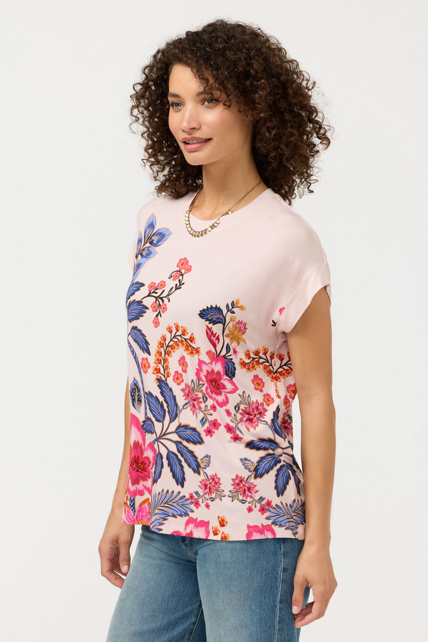 THE JANIE FAVORITE RELAXED TEE, , large image 2