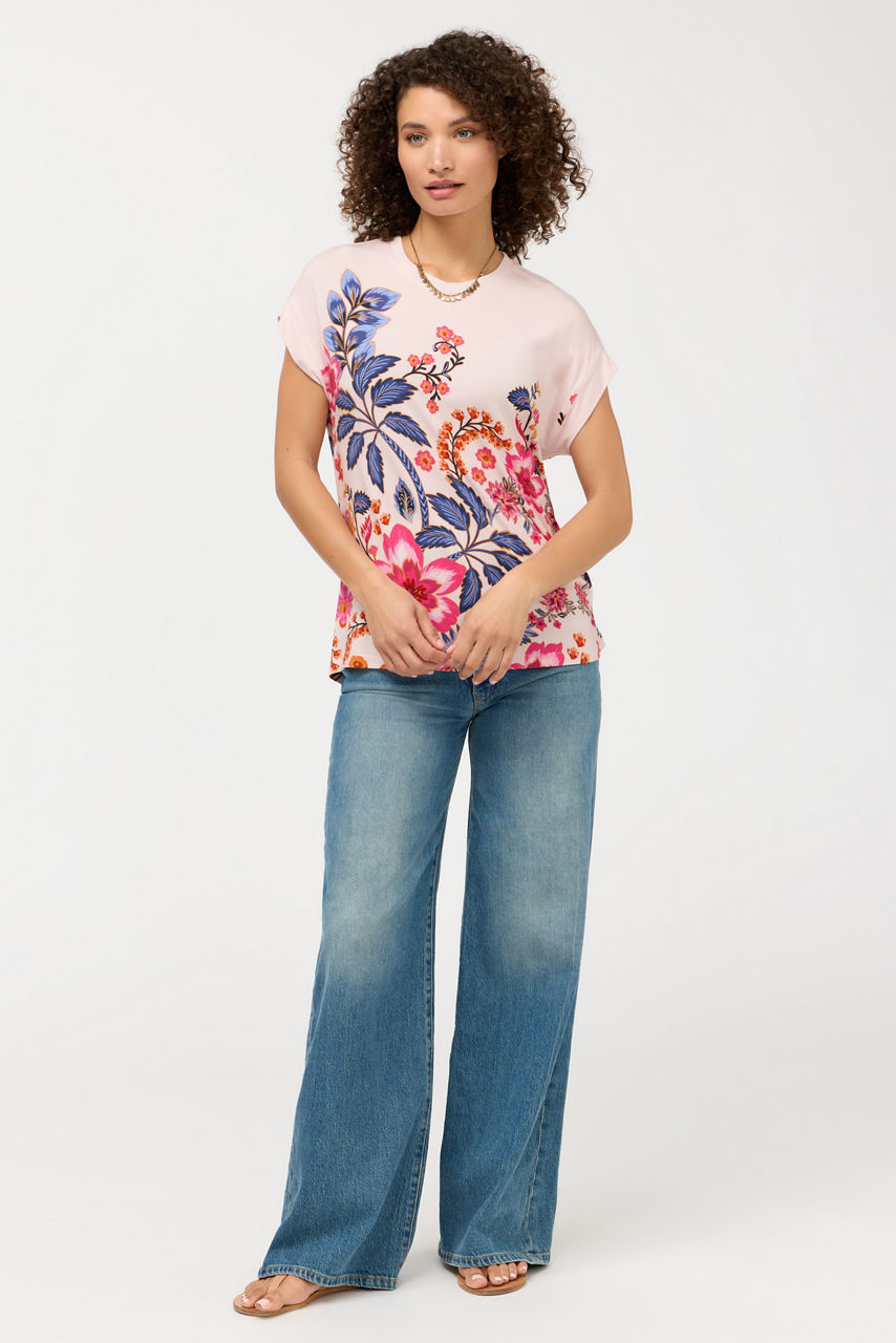 THE JANIE FAVORITE RELAXED TEE, , large image 3