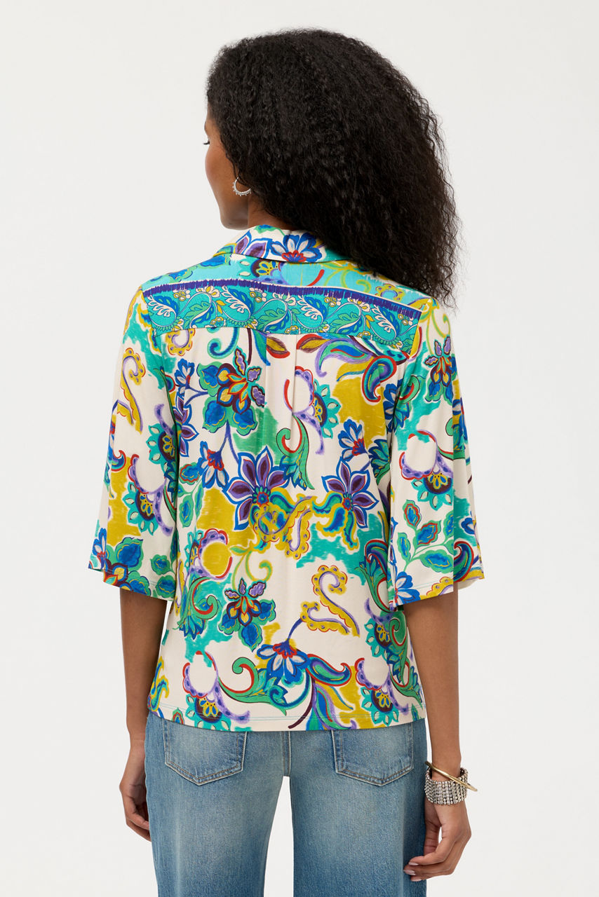 THE JANIE FAVORITE KIMONO SLEEVE BUTTON , , large image 3