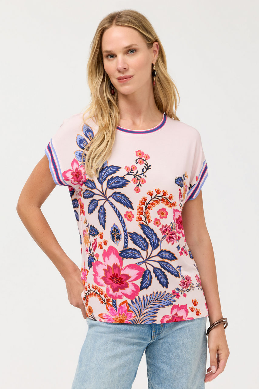 THE JANIE FAVORITE RELAXED TEE, , large image 1