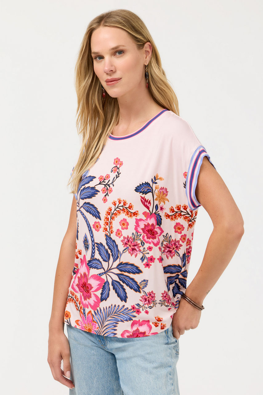 THE JANIE FAVORITE RELAXED TEE, , large image 2