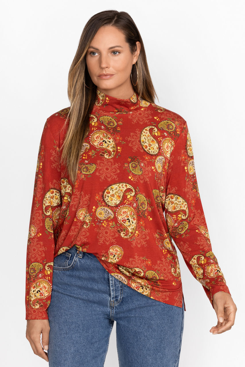 The Janie Favorite Mock Neck - thumbnail 6